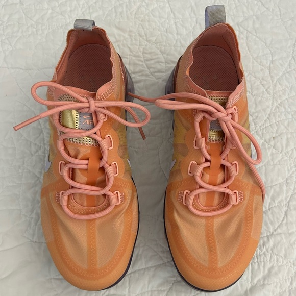 Nike Air VaporMax 219 Bleached Coral Sneakers AR6632-603 - Picture 2 of 11